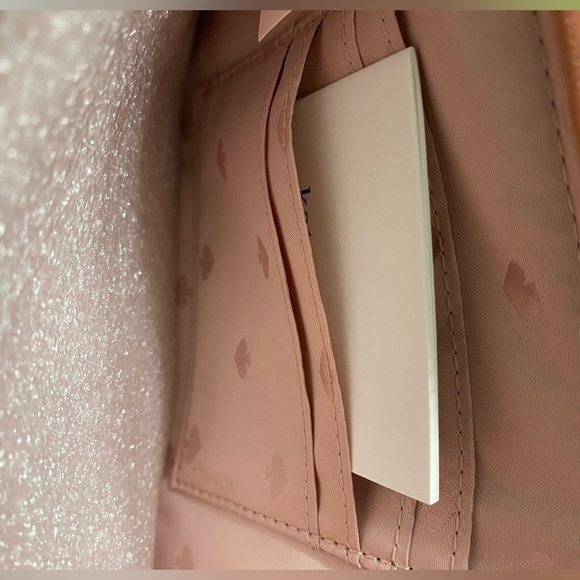 NWT Kate Spade zip wristlet clutch pink - Picture 5 of 6